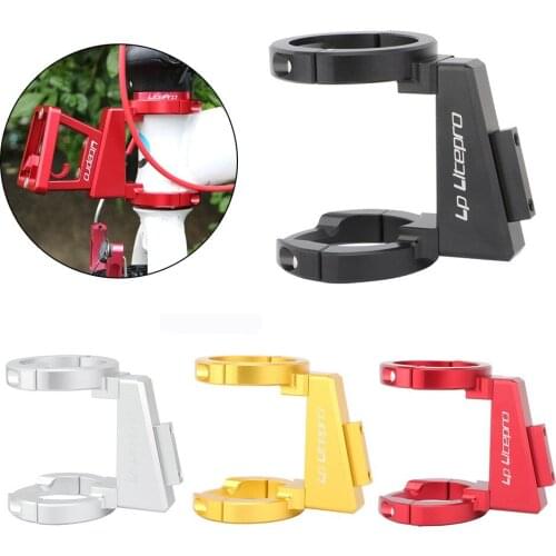 Litepro Front Carrier Cycling Parts For Brompton Aluminum Alloy Pig Nose Pan Carrier Block For Brompton Bicycle Sbag Basket