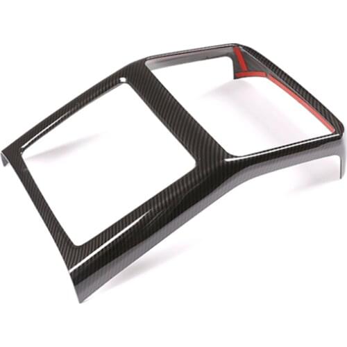 Car Rear Air Conditioner Vent Frame Trim Styling Moldings For Porsche Cayenne 2018 2019 New Auto Accessories