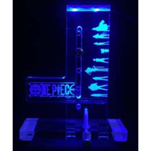New Blue LED Hot HIS For One Piece Graphics Cards Stand Support Logo Custom (Please Leave a Message Provide Picture and Color)