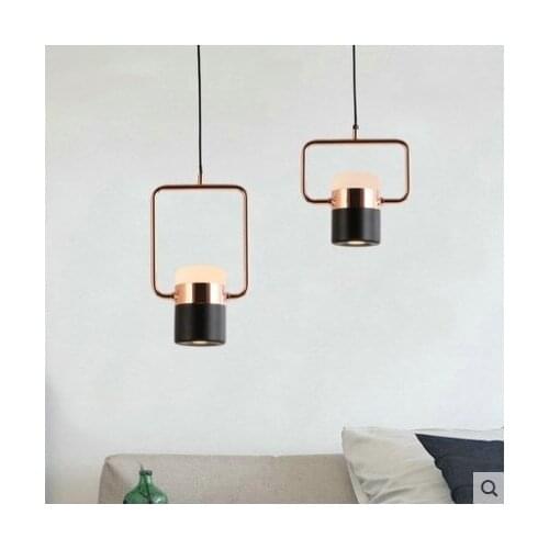 Modern stone hanging lamp lustres para quarto lustres nordic decoration home living room decoration hanglampen
