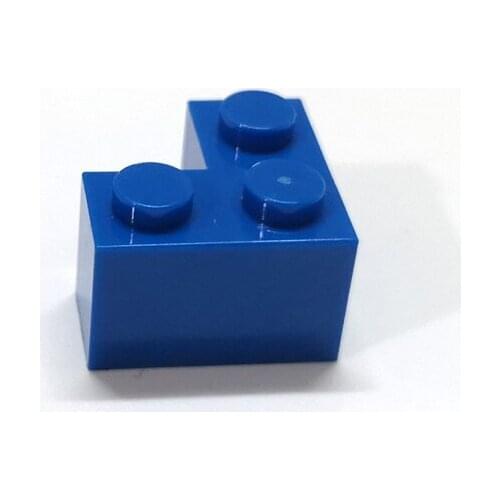 60PCS/lot Building Blocks DIY High 1+2 Dots 16Color Bricks Size Compatible With lego DIY kids Toys Educational for children