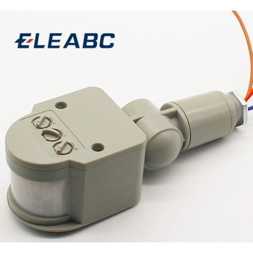 Motion Sensor Light Switch Outdoor AC 220V Automatic Infrared PIR Motion Sensor Switch for LED Light 2017 Top Sale