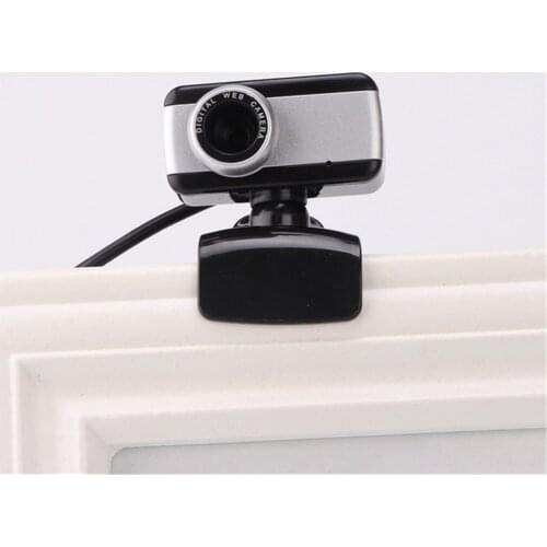 USB2.0 360° Rotary Webcam 50MP HD Computer Network Live Video Head Camera Free Drive Web Camera with Mic for PC Laptop Desktop
