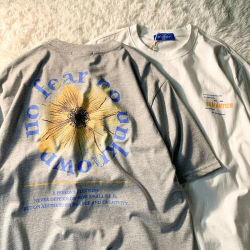 Vintgae High Fashion Letters Printed T Shirts Women Gray White O-neck Short Sleeve Tops Plus Size Clothes Japanese Fashion Teens