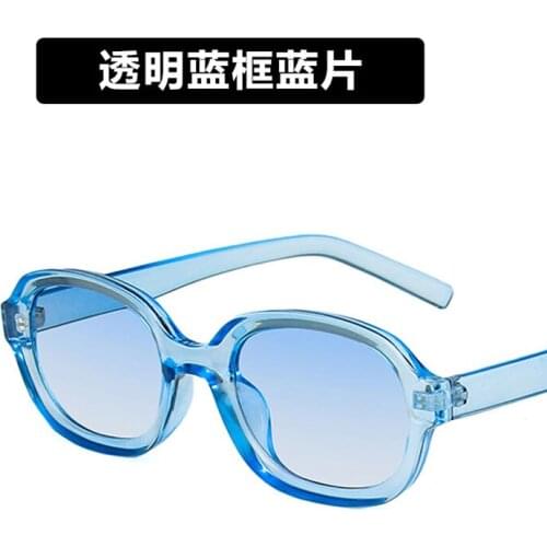 Ladies Retro Classic Oval Sunglasses Fashion 2021 Men Women Luxury Vintage polygon Black Small Mirrors lens Sun Glasses UV400