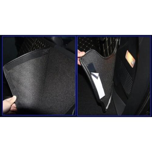 Car Travel Special trunk mats for Nissan X-trail T32 2017-2013 7 seats waterproof cargo liner mats boot carpets