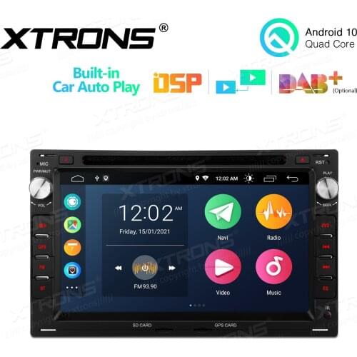 7" Android 10.0 OS Car DVD Multimedia System Player GPS Radio for Volkswagen Sharan 1998-2009 Lupo 1997-2005 Passat 2001-2005