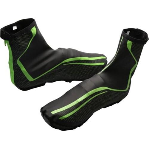 Waterproof Warm Cycling Lock Shoe Covers Men Women Elastic Reusable Bicycle Overshoes Winter Road Bike Shoe Cover Protector 2020