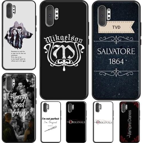 Vampire Diaries The Originals For Samsung S21 S20 FE S8 S9 S10 Plus Phone Case For Galaxy Note 20 Ultra Note 9 10 Plus