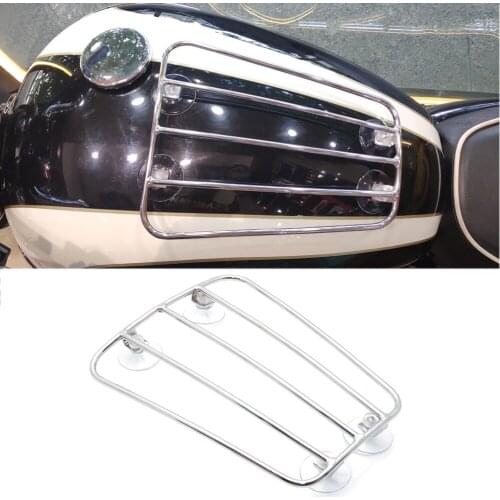 Motorcycle 4 Suction Cup Fuel Gas Tank Sucker Parcel Rack Support For Harley Honda Yamaha Suzuki Kawasaki Triumph