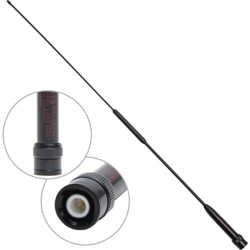 Diamond RH901S BNC 144/430MHz Dual Band Soft Antenna For YAESU ICOM Kenwood Vertex Walkie Talkie Two Way Radio