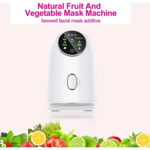 Electrical Automatic Face Mask Maker Touch Screen DIY homemade fruit and vegetable facial mask Collagen Mask Machine SPA Care