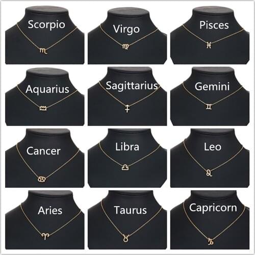GEMIXI Women's Pendants Zodiac Signs