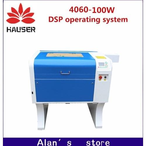 HCZ co2 laser 100W 4060 laser engraving cutter marking machine mini laser engraver cnc router laser head diy