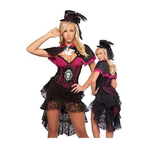 Hot Popular Vampire Halloween Costumes Sexy Masquerade Costume Woman Vampire Costume