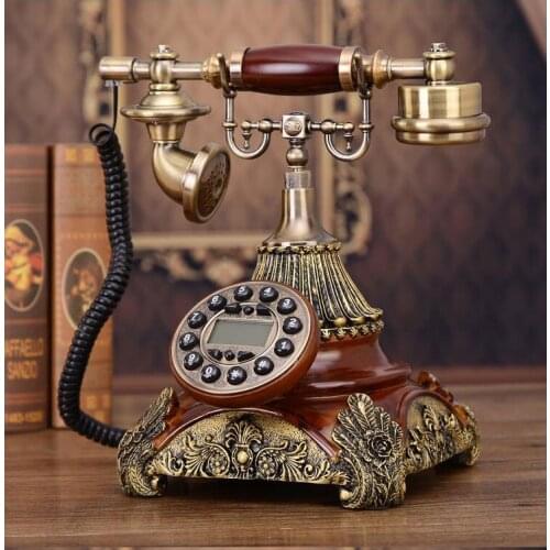 Fashion antique telephone fashion vintage american quality old fashioned telephone Caller ID Hands-free/backlit version