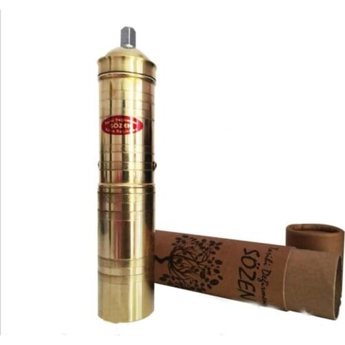 Handmade Natural Super Coffee Grinder Spices Organic Coffee Types Grinds Mechanical Ottoman Style Made In Turkey
