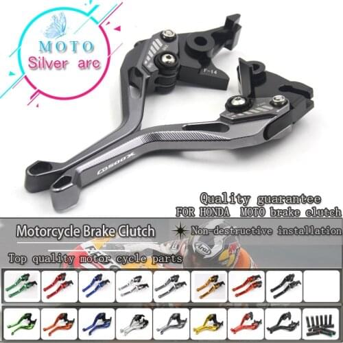 CNC 3D Electroplate Rhombus Motorcycle Brake Clutch Lever For HONDA CB500X CB 500 X CB500 X 2013 2014 2015 2016 2017 2018 2019