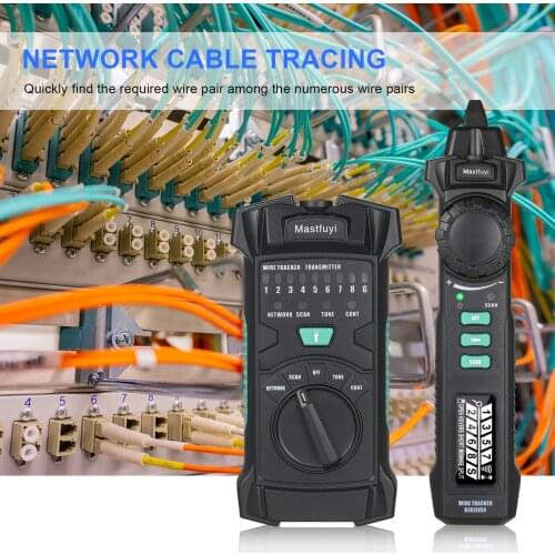 Network Line Finder Wire Tracer Signal Tracer Cable Tracker Wire Locator Checker Telephone Network Line Finder/Pairing