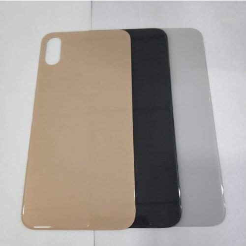 For iphone XS Back Glass Housing Rear Crystal Panel Battery Cover Lid Shell Eu Europe Version + Adhesive Free Tools