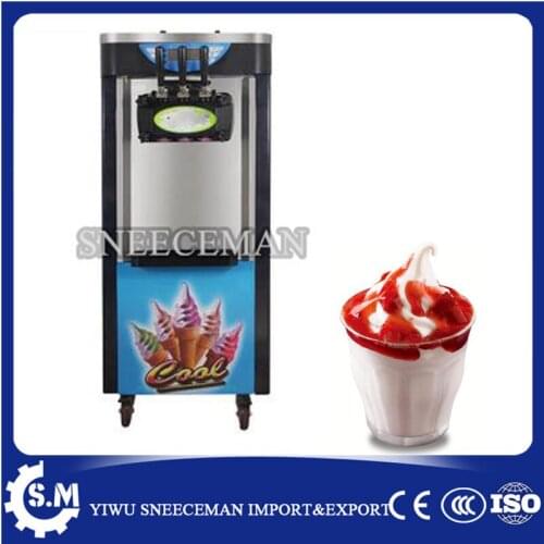 30-36L/H verticle Soft ice cream machine maker for business use