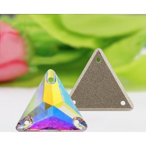 XIAOPU Flatback Sew On Rhinestones K9 Glass Loose Crystals Stones Clothes Dresses Sewing Accessories New Design Strass