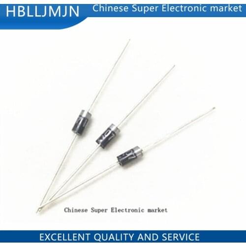 100PCS Schottky Rectifier Diode 1N5817 1N5819 1N5399 1N4937 1N4004 1N4001 1N4007 UF4007 HER107 FR207 FR157 FR107 RL207 DO-41