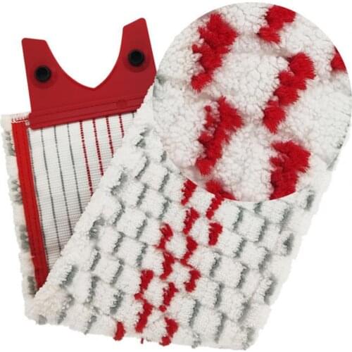 2Pcs Fibre Floor Mop Pad Heads Dust Remove Replacement Cleaning Cloth for Vileda