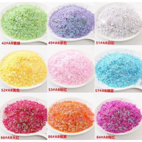 4mm Hollow Peach Heart Nail Sequins Patch Beads DIY Crystal Mud Filling Material Wedding Party Decoration Sequins