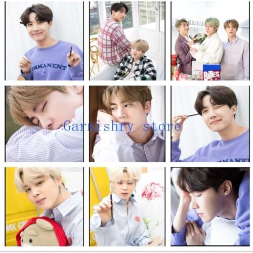 5D Diamond Mosaic Diy Bangtan Boy Diamond Painting Full Drill Square/Round Cross Stitch Kits Diamond Embroidery Home Decor Gift