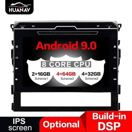 Tesla style Android Car GPS Navigation Car NO DVD Player For Toyota Land Cruiser 200 2016 2017 2018 car stereo unit multimedia