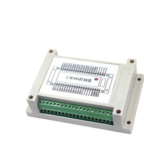 Free shipping Switch Quantity 8 output 8 input RS485 IODO control module PLC modbus 10-30V Relay Output Module
