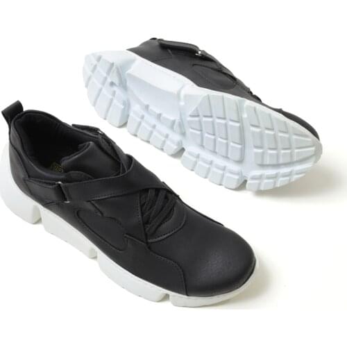 Chekich Mens Shoes Black Non Leather Casual Spring and Fall Seasons Lace Up Comfortable Daily Wear Orthopedic Sneakers Lightweight Big Sizes Sport Fashion High Quality Air Oxford Male Footwear High Outsole CH071 V6