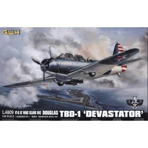 GreatWall 1/48 L4809 Douglas TBD-1 Devastator 1942 Top quality