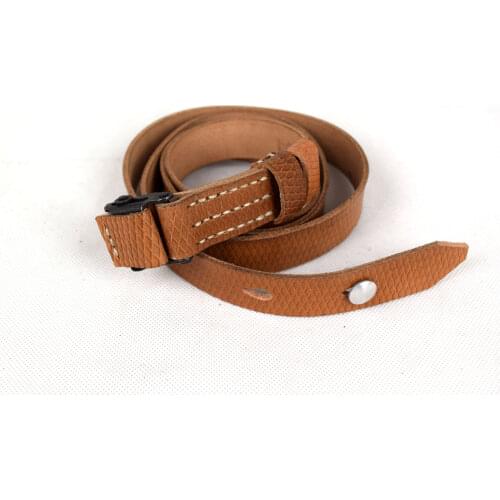 Replica WWII German MP38 MP40 SMG Leather Rifle Sling Brown