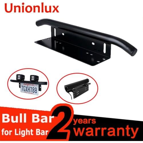 23inch Front Bumper License Plate Mount Bracket Holder Bar For Fog Working Lamp Offroad Light Bar CAR SUV