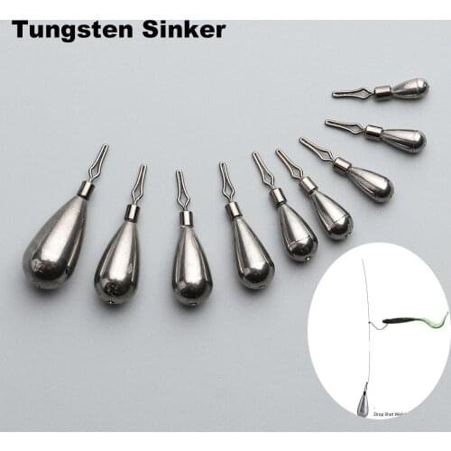 Release Casting Additional Weight 360 Degree Rotatable Hot Fishing Tungsten fall Hook Connector Line Sinkers Sinker
