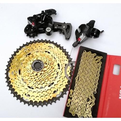 LTWOO AT12 MTB 12 Speed Groupset 12s 11-52T Cassette Shifter Carbon Rear Derailleur YBN Chain 4 Kits Set For Shimano SRAM