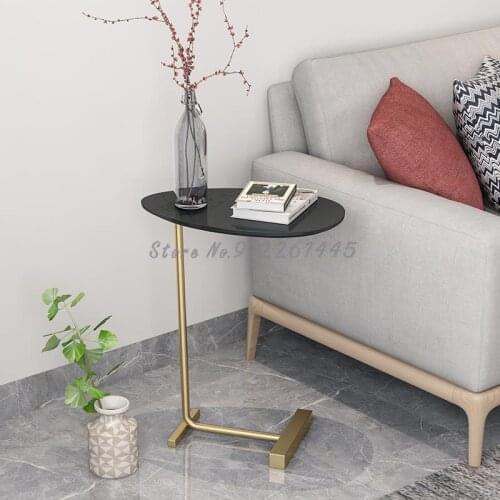 Small Round Table European Style Small Coffee Table Light Luxury Corner Table Living Room Sofa Side Cabinet Side Cabinet Small T