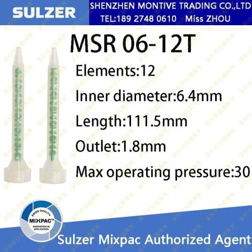 SULZER MIXPAC Mixer MSR 06-12T