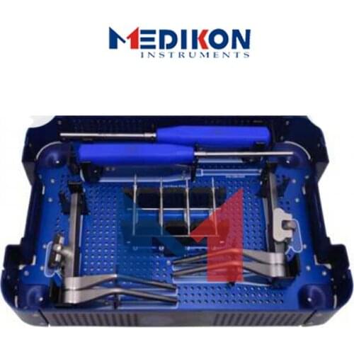 New German Complete Caspar style Tubular distractor set cervical spine spinal surgery Distraction Pins Screwdriver orthopedi set