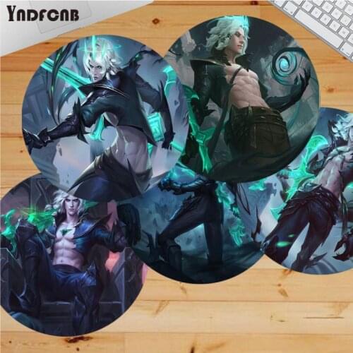 New Designs League of Legends Viego Laptop Computer round desk pads Mousepad Anti-Slip Laptop PC Mice Pad Mat gaming Mousepad