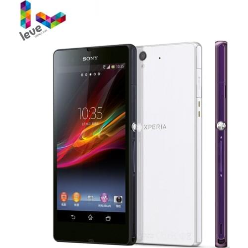 Unlocked Sony Xperia Z L36h C6603 4G LTE Mobile Phone 5.0" 2GB RAM 16GB ROM Quad Core 13.1MP Android Smartphone