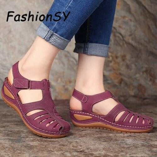 Sandals Buckle Casual Women Shoes Platform Shoes Plus size for Cezar Benitez