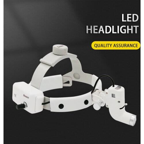 Dental 5W LED Surgical Operation Lamp Medical Headlight Headband Spot HeadLamp ENT ORAL Surgery Dentistry Endodontics Equipments