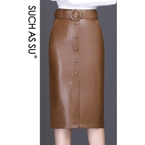 SUCH AS SU Midi Pencil Skirts