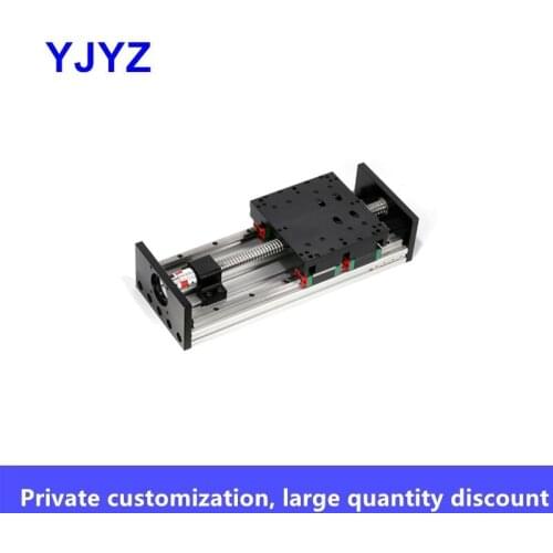 Heavy-duty double-track linear guide slide 150 widened precision cross ball screw module