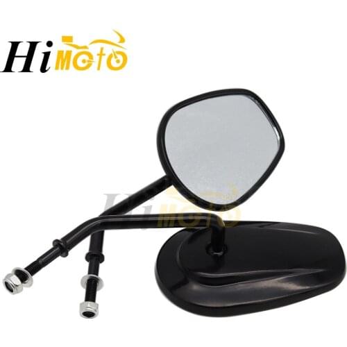Universal 8mm Motorcycle Motorbike Scooters Rear Mirrors Side Rear View Mirror For Honda Yamaha Suzuki Kawasaki Harley etc