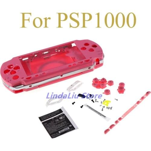 ChengChengDianWan Full Housing Shell Cover Case with buttons screws For PSP 1000 PSP1000 Replacement