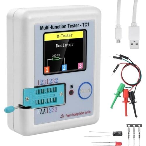 1 Set lcr Meter lcr-tc1 Transistor Tester lcr Meter lcr tc1 1.8 inch Display Multi-function tft Transistor Tester